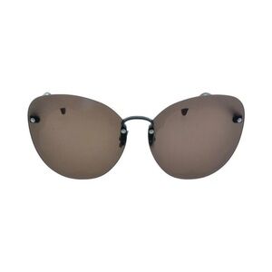 Salvatore Ferragamo Sunglasses SF178S Fiore 067 Shiny Gunmetal